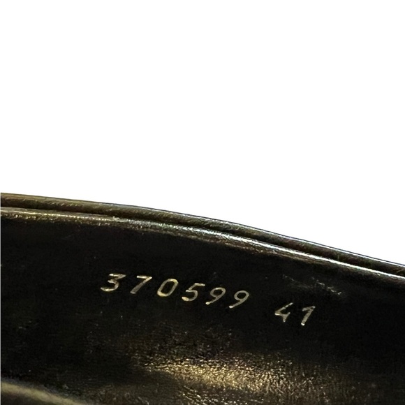 Gucci high heeled black shoes for women size 41 EU - Picture 4 of 16